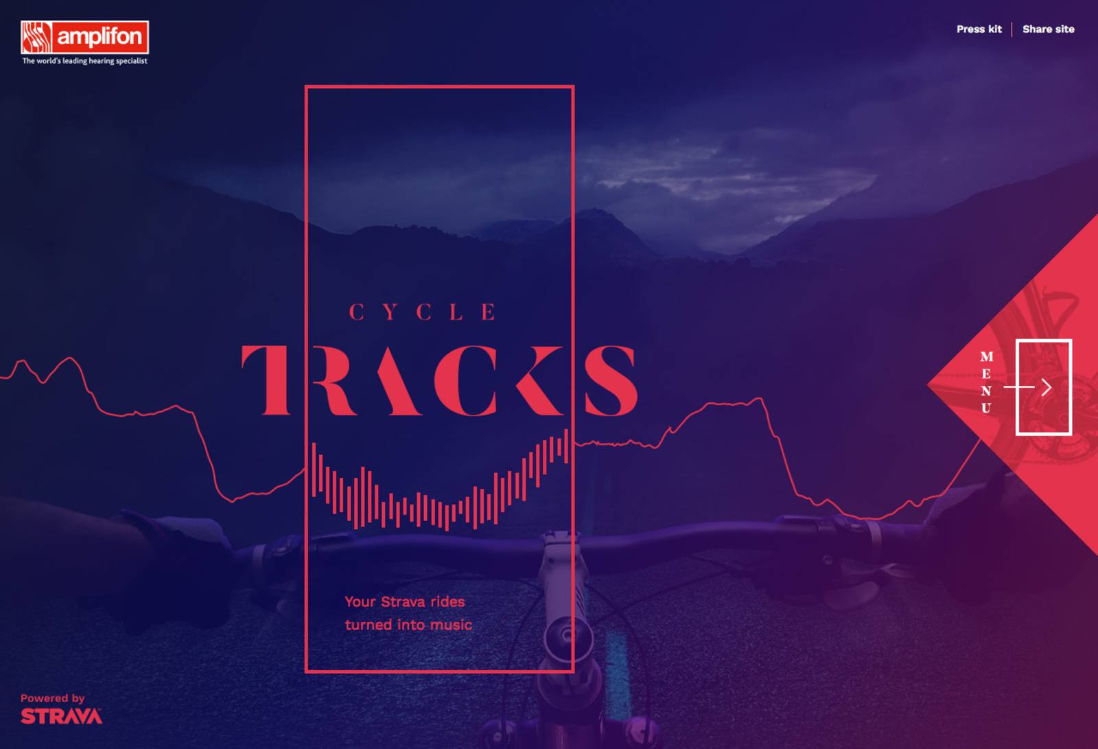 Strava Cycle Tracks